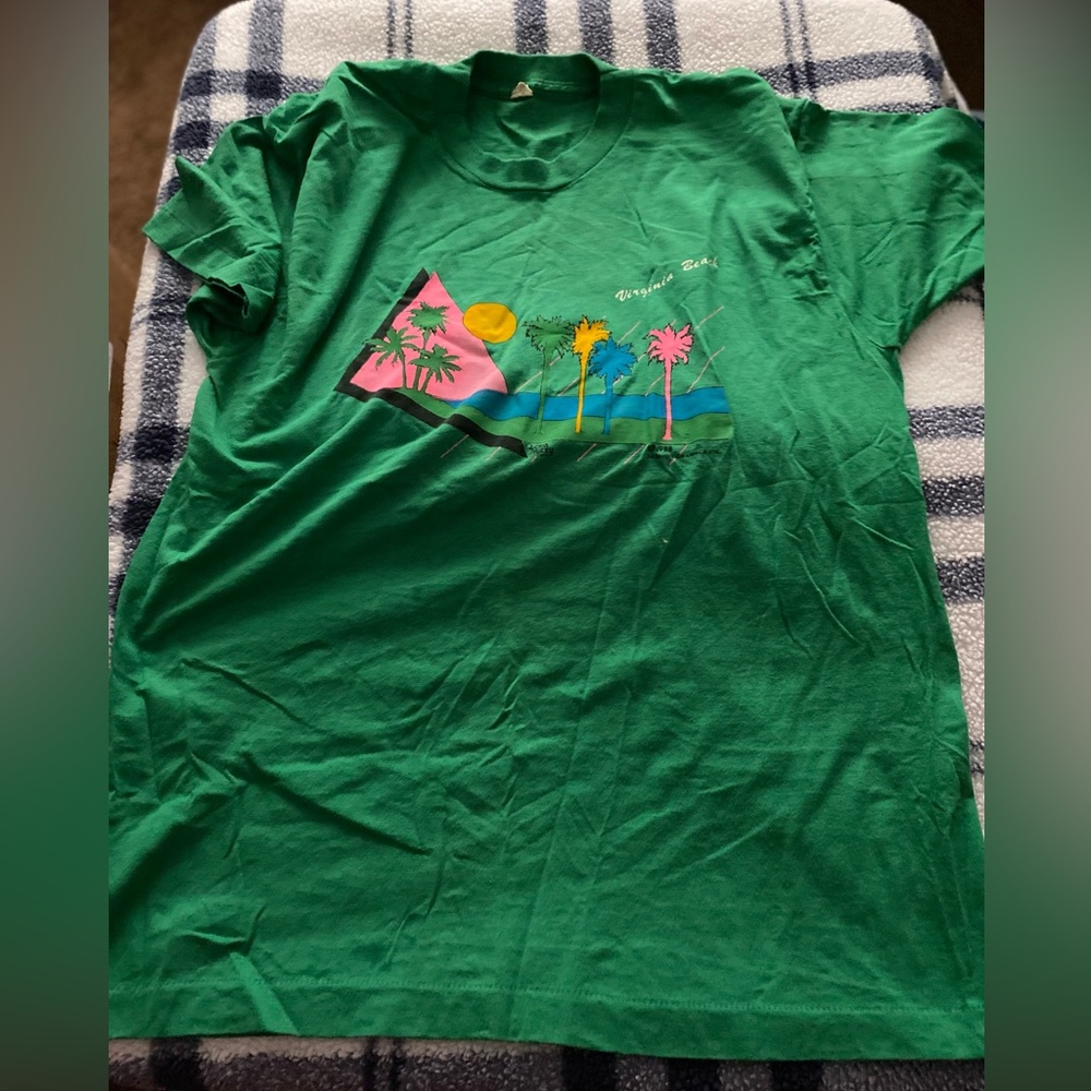 1980’s Virginia Beach Single Stitch TShirt!!  GUC!!